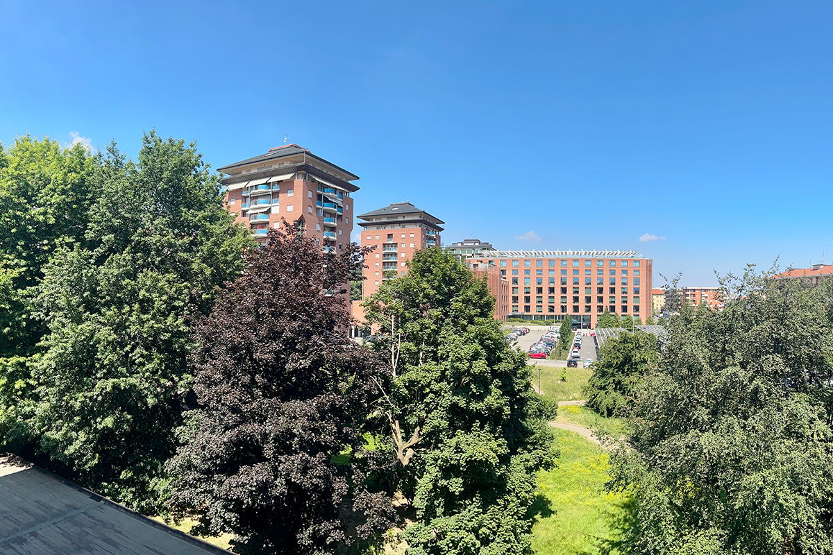 Soggiorno vista corridoio